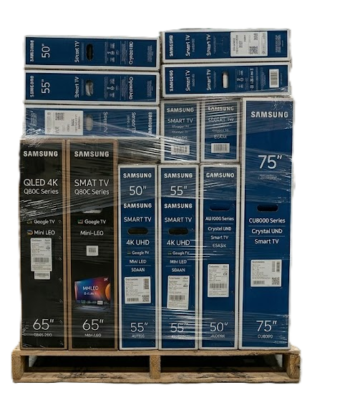 Samsung Smart TV Shelf Pull & Overstock Pallets