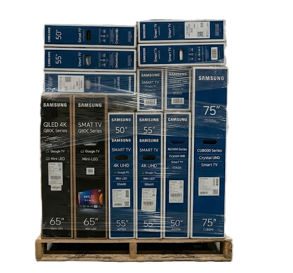 Samsung Smart TV Shelf Pull & Overstock Pallets